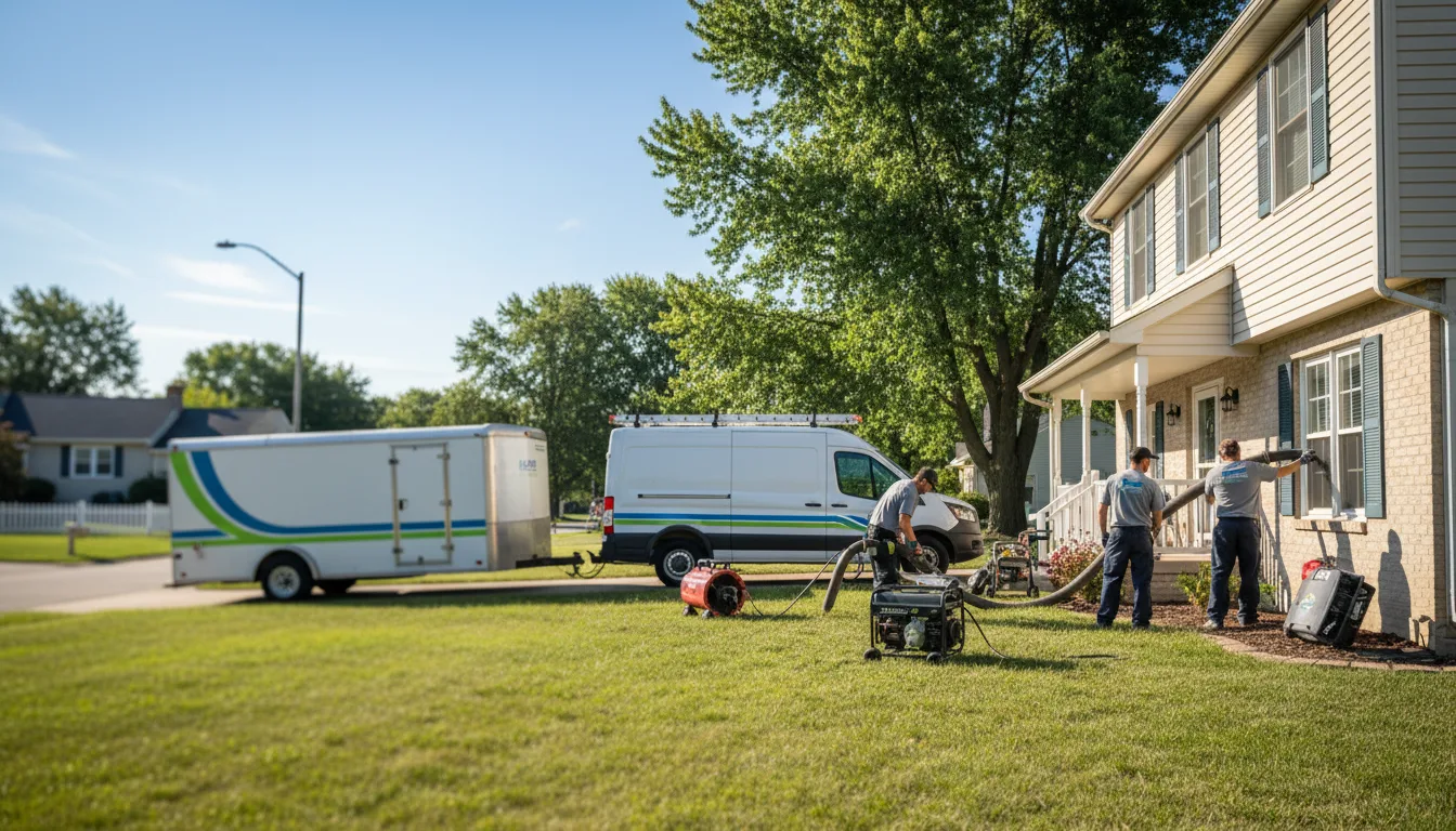 Flooded Basement Restoration And Cleanup With Repair in Parsonsfield, ME near me